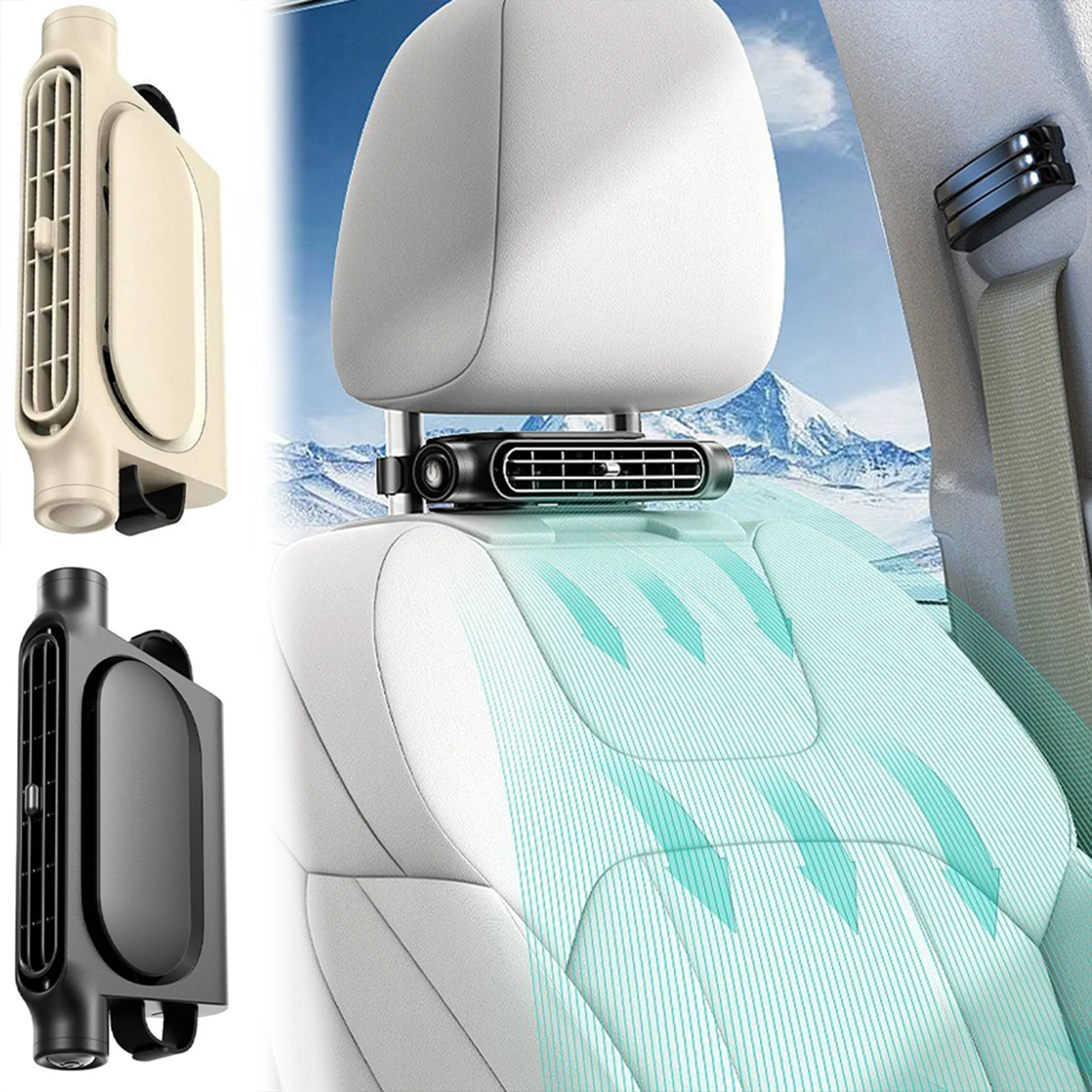 Car Seats Fan For Backseat Cooling Fan With 3 Speed Adjustables Geared Airs Cooler For SUV Truck RV Vehicles
Car Seats Fan For Backseat Cooling Fan With 3 Speed Adjustables Geared Airs Cooler For SUV Truck RV Vehicles