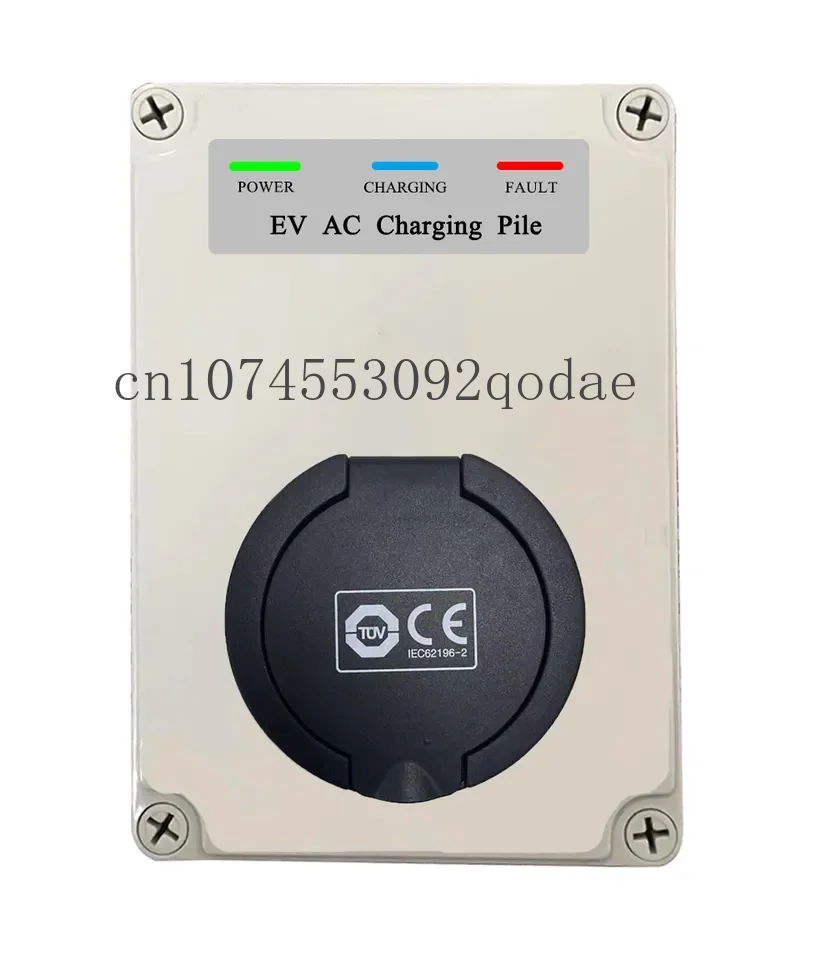 Зарядная Станция для электромобиля, тип 2, разъем IEC 62196-2 EV, зарядный разъем EVSE Wallbox 22 кВт 32 А, 3-фазный переменный ток для домашнего использования
Зарядная Станция для электромобиля, тип 2, разъем IEC 62196-2 EV, зарядный разъем EVSE Wallbox 22 кВт 32 А, 3-фазный переменный ток для домашнего использования