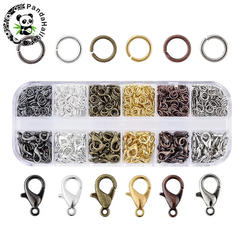 1Box Mixed Color Lobster Clasp Hooks Iron Open Jump Ring Split Rings Connectors for Necklace Bracelet Jewelry DIY Making Finding
1Box Mixed Color Lobster Clasp Hooks Iron Open Jump Ring Split Rings Connectors for Necklace Bracelet Jewelry DIY Making Finding