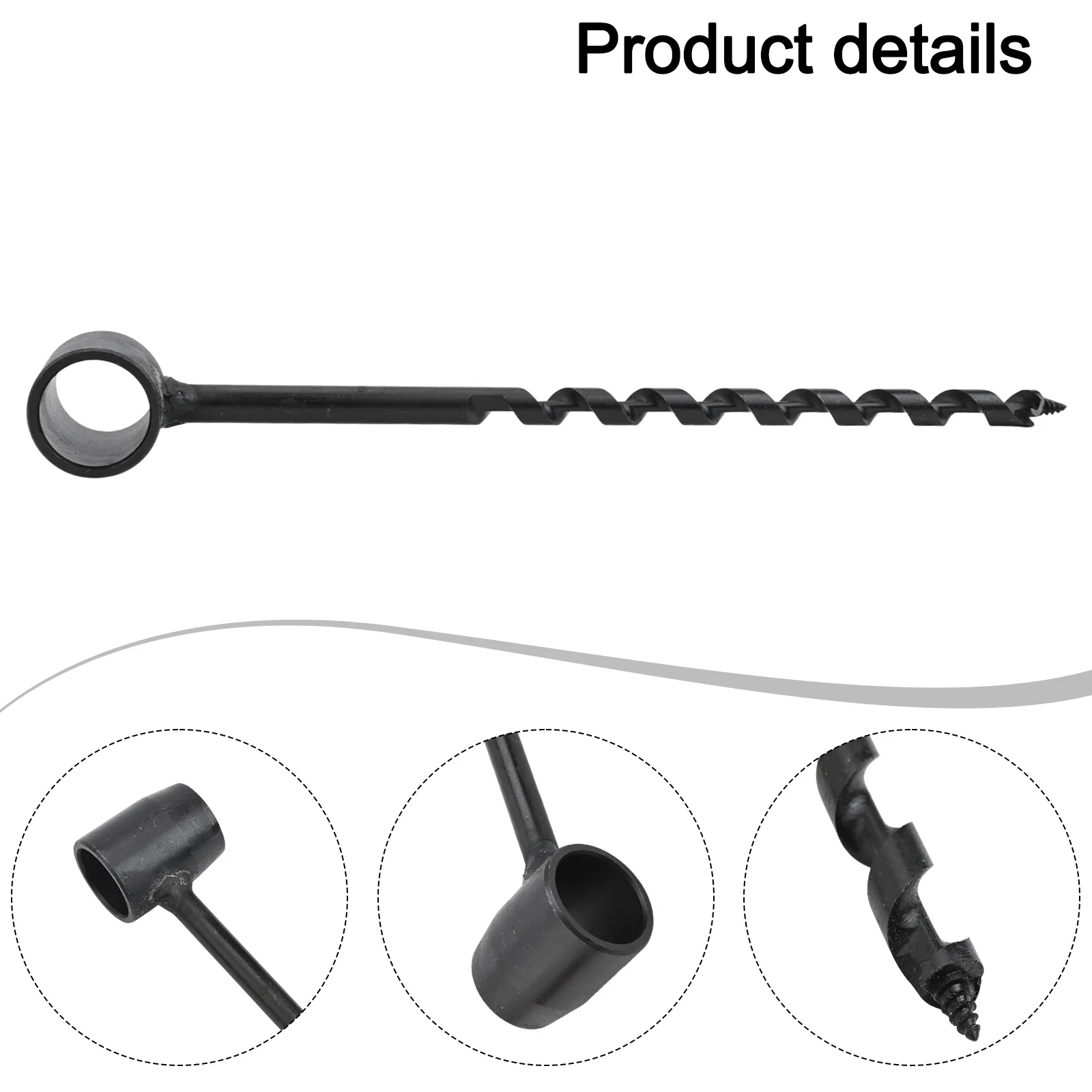 For Outdoor Activities Camping Equipment Hand Drill Camping Black Drill Efficient Hole-Making Portable Survival Tool
For Outdoor Activities Camping Equipment Hand Drill Camping Black Drill Efficient Hole-Making Portable Survival Tool