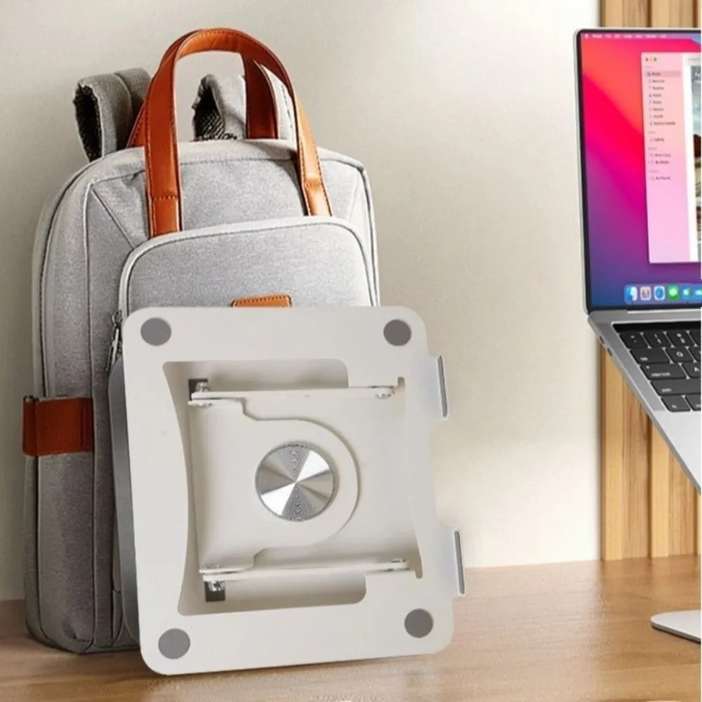 360 Rotating Base Notebook Computer Stand Adjustable Lifter Tablet Holder Foldable Heat Dissipation Computer Riser for Desk
360 Rotating Base Notebook Computer Stand Adjustable Lifter Tablet Holder Foldable Heat Dissipation Computer Riser for Desk
