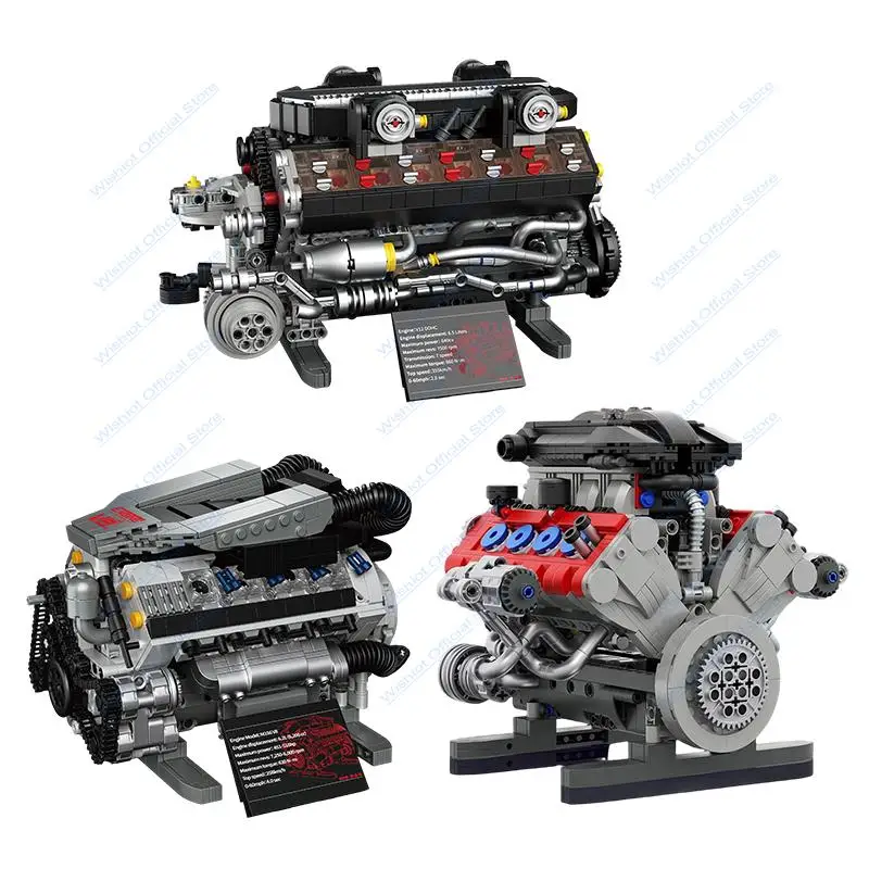 Конструктор MOC: Механическая система привода двигателя V8 V12 для суперкара, сборная модель для взрослых и детей, подарок для мальчиков
Конструктор MOC: Механическая система привода двигателя V8 V12 для суперкара, сборная модель для взрослых и детей, подарок для мальчиков