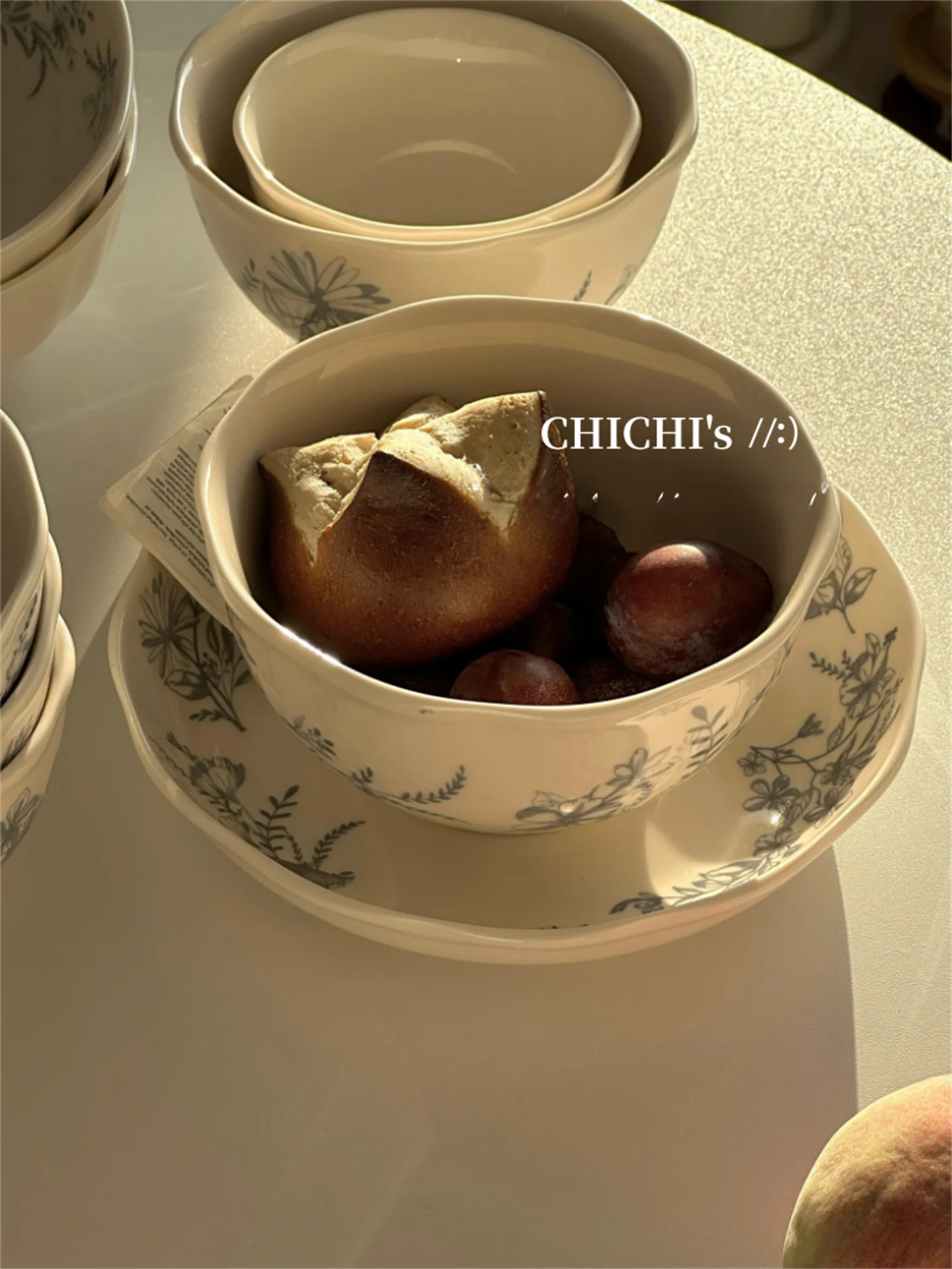 Chinese Sle Cerc Flower And Bird Slow Di Commercial And Household High Aesthetic Value Flat round Di Dining Utensils
Chinese Sle Cerc Flower And Bird Slow Di Commercial And Household High Aesthetic Value Flat round Di Dining Utensils