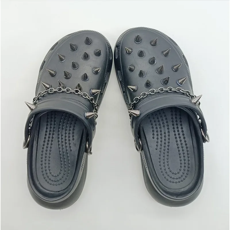 Новинка 2024, высококачественные Модные Винтажные Подвески на цепочке для Crocs, крутые подвески для обуви с заклепками, аксессуары для обуви для девочек и мальчиков, подарок
Новинка 2024, высококачественные Модные Винтажные Подвески на цепочке для Crocs, крутые подвески для обуви с заклепками, аксессуары для обуви для девочек и мальчиков, подарок