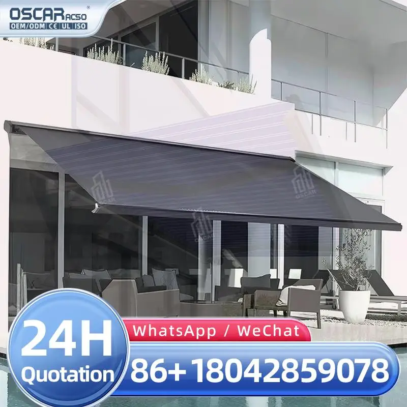 Выдвижной навес 4х3 м для улицы, устойчивый к ветру и дождю, со светодиодной подсветкой для патио, сада, балкона
Выдвижной навес 4х3 м для улицы, устойчивый к ветру и дождю, со светодиодной подсветкой для патио, сада, балкона