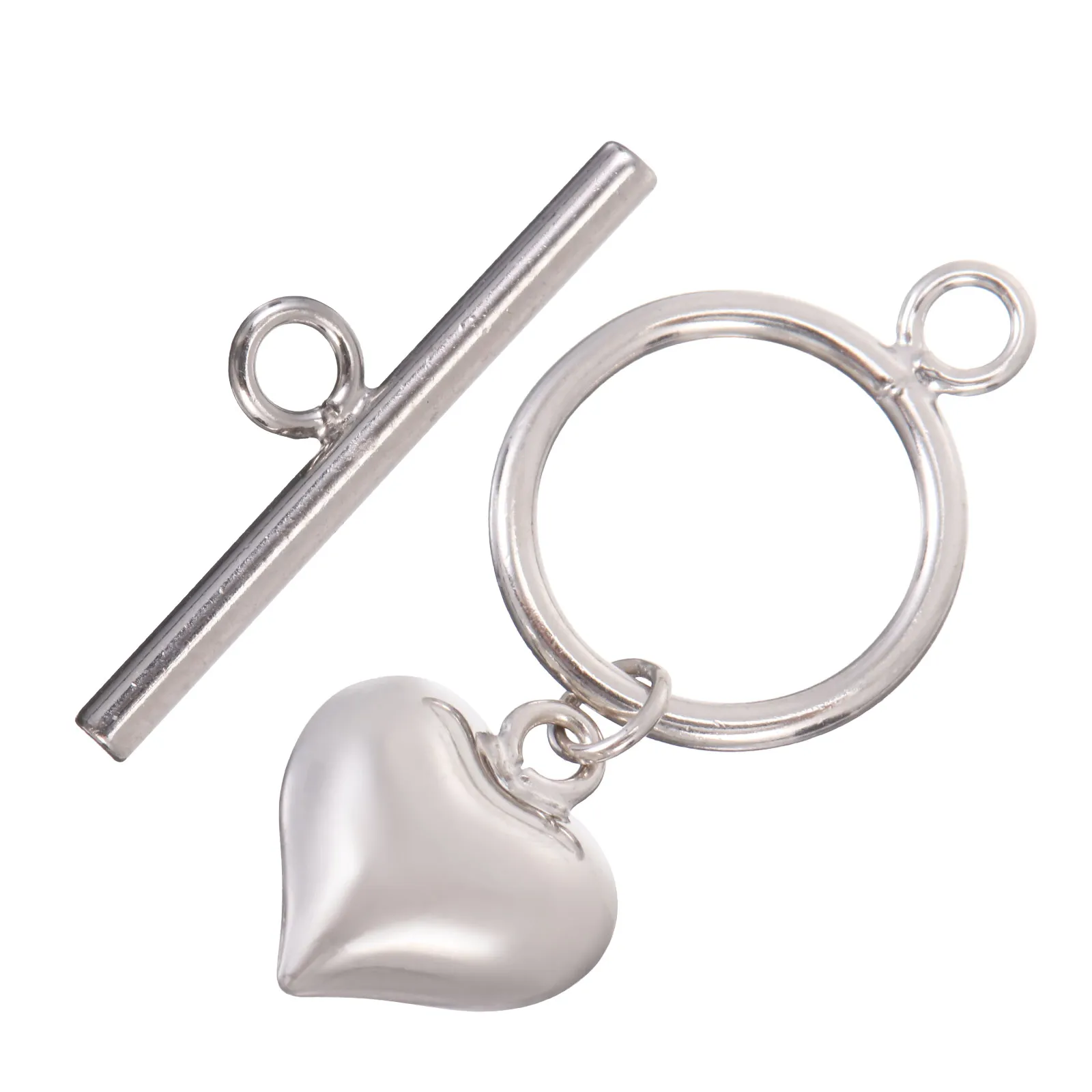 1 set Silver Clasp for Bracelet Necklace Jewelry Making Accessories Charm Connectors Buckles Smooth Exquisite Craft
1 set Silver Clasp for Bracelet Necklace Jewelry Making Accessories Charm Connectors Buckles Smooth Exquisite Craft
