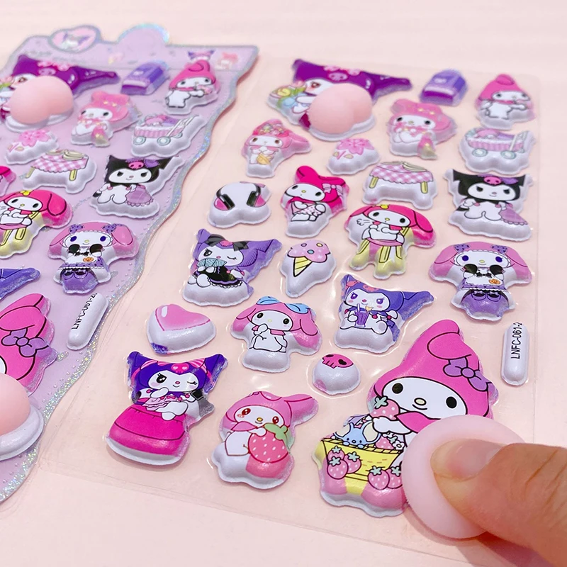1/5 шт. милые 3D-наклейки Sanrio Hello Kitty в виде объемных фигурок для ноутбуков, скрапбуков, чехлов для телефонов, декоративные наклейки, подарки для снятия стресса
1/5 шт. милые 3D-наклейки Sanrio Hello Kitty в виде объемных фигурок для ноутбуков, скрапбуков, чехлов для телефонов, декоративные наклейки, подарки для снятия стресса