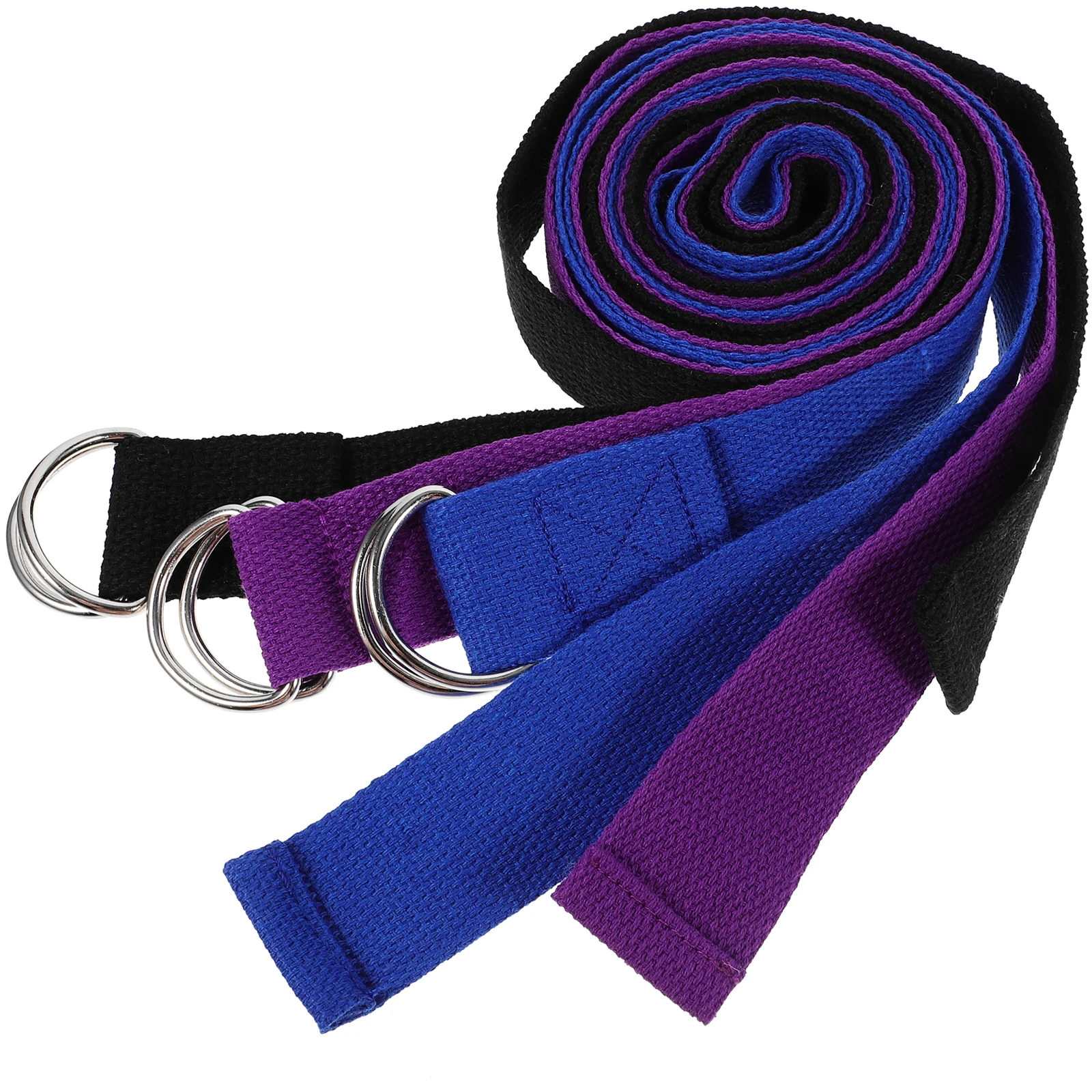 3pcs Yoga Stretching Straps D-Ring Loops Height Adjustable Lightweight Portable Reusable Inelastic Bands Fitness Gym Supplies
3pcs Yoga Stretching Straps D-Ring Loops Height Adjustable Lightweight Portable Reusable Inelastic Bands Fitness Gym Supplies