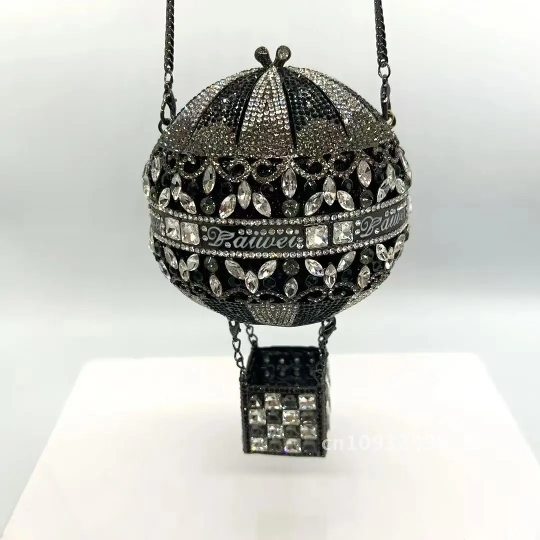 Hot Air Balloon Stones Evening Party Bags Minaudiere Gems Diamonds Bridal Bags Dinner Purse Purse Evening Handbag Wedding Clutch
Hot Air Balloon Stones Evening Party Bags Minaudiere Gems Diamonds Bridal Bags Dinner Purse Purse Evening Handbag Wedding Clutch
