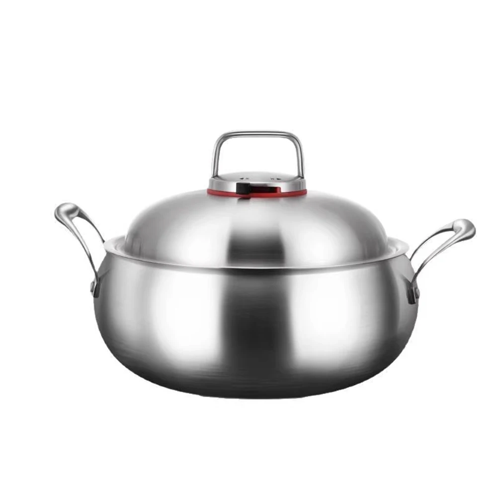 KENGQIANG Household Deepening Soup Pot 2025 New 316 Stainless Steel Cooking Uncoated Micro Pressure Soup Pot Hot Pot
KENGQIANG Household Deepening Soup Pot 2025 New 316 Stainless Steel Cooking Uncoated Micro Pressure Soup Pot Hot Pot