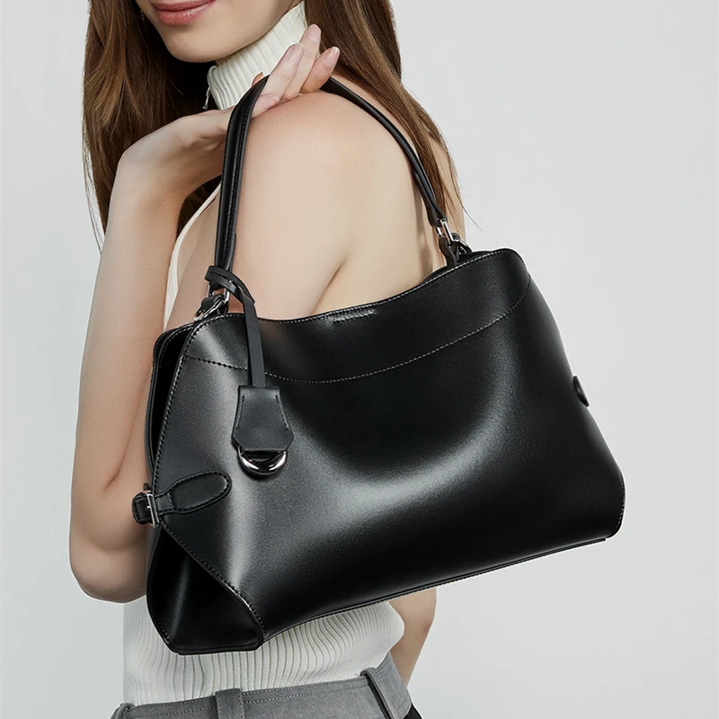 Burminsa Cowhide Genuine Leather Handbags For Women 2025 Luxury Designer Office Tote Shell Work Ladies Shoulder Crossbody Bags
Burminsa Cowhide Genuine Leather Handbags For Women 2025 Luxury Designer Office Tote Shell Work Ladies Shoulder Crossbody Bags