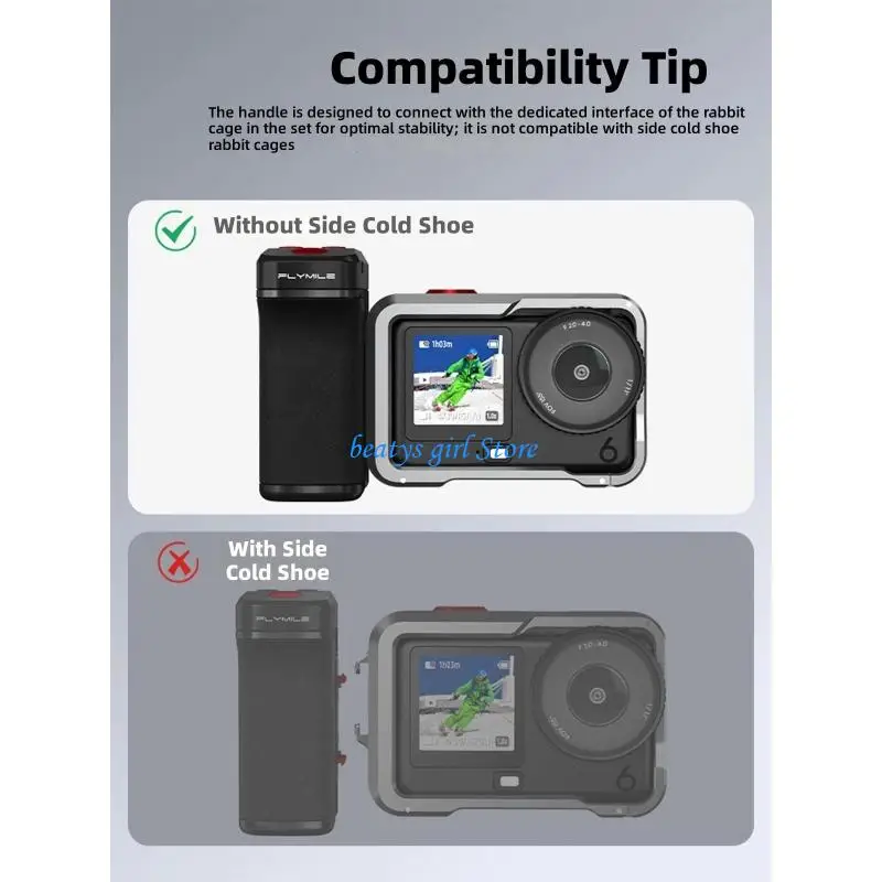 C7AB Bluetooth-compatible Detach Handle for Action 3/4/5PRO Cameras Quick Release Ergonomic Comfort For Photography
C7AB Bluetooth-compatible Detach Handle for Action 3/4/5PRO Cameras Quick Release Ergonomic Comfort For Photography