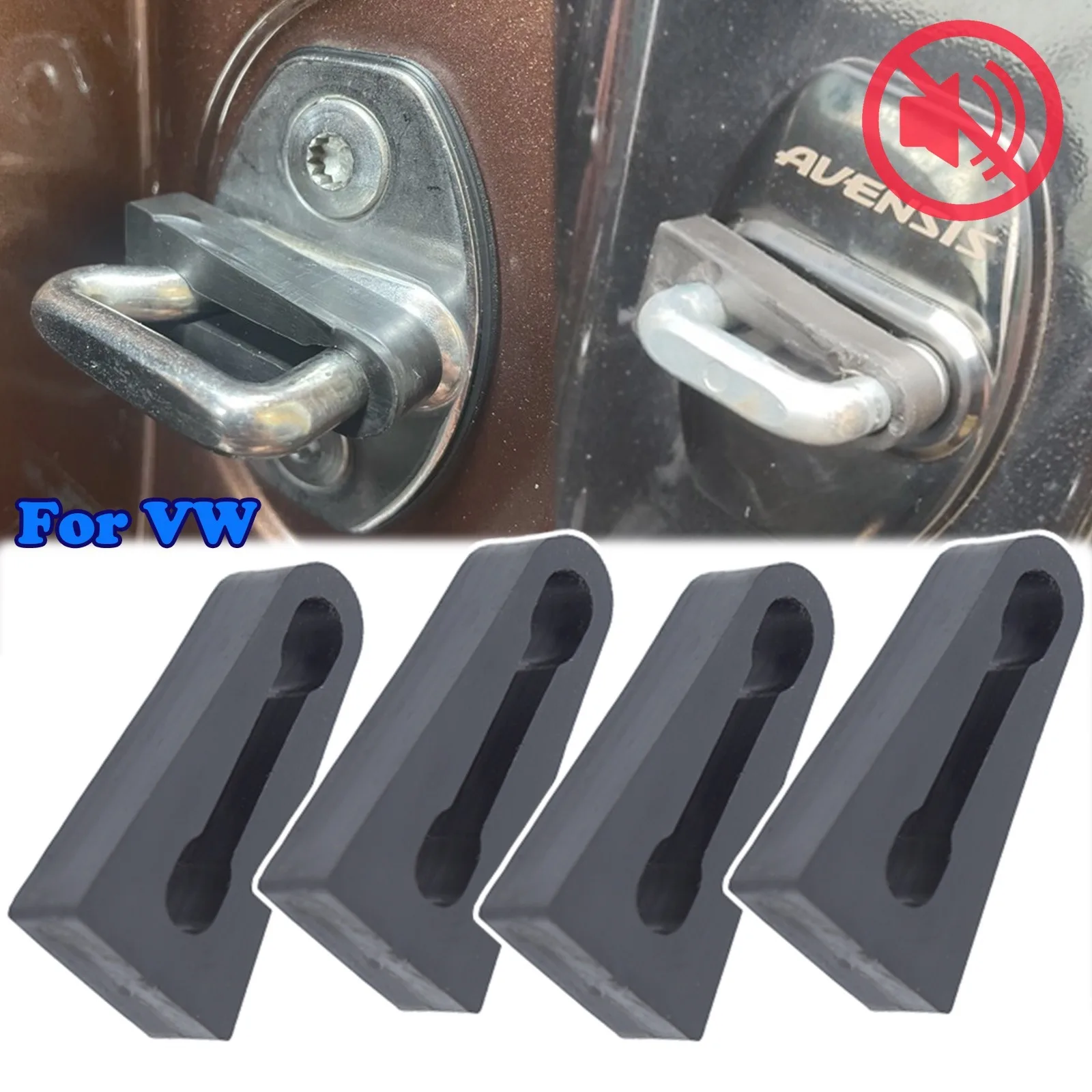 Universal For VW Car Door Lock Damper Buffer Deadener Seal Shock-Absorbing Damping Protector 2004 2020 2023 2024
Universal For VW Car Door Lock Damper Buffer Deadener Seal Shock-Absorbing Damping Protector 2004 2020 2023 2024
