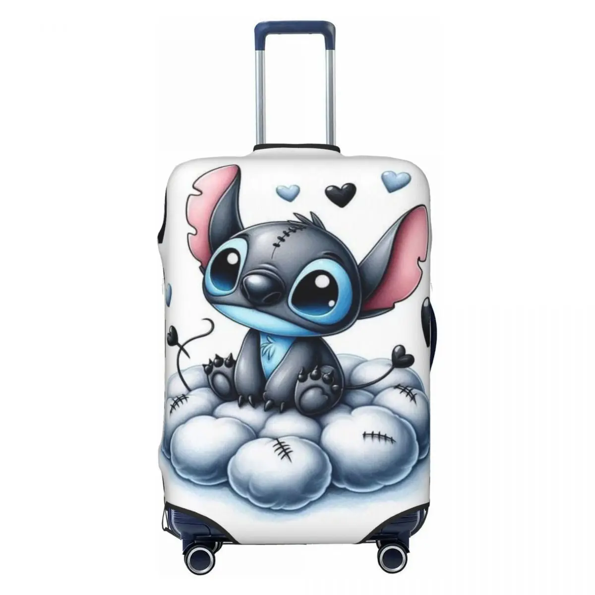 Custom SLilo And Stitch Cartoon Luggage Cover Protector Cute Anime Travel Suitcase Protective Cover for 18-32 Inch
Custom SLilo And Stitch Cartoon Luggage Cover Protector Cute Anime Travel Suitcase Protective Cover for 18-32 Inch
