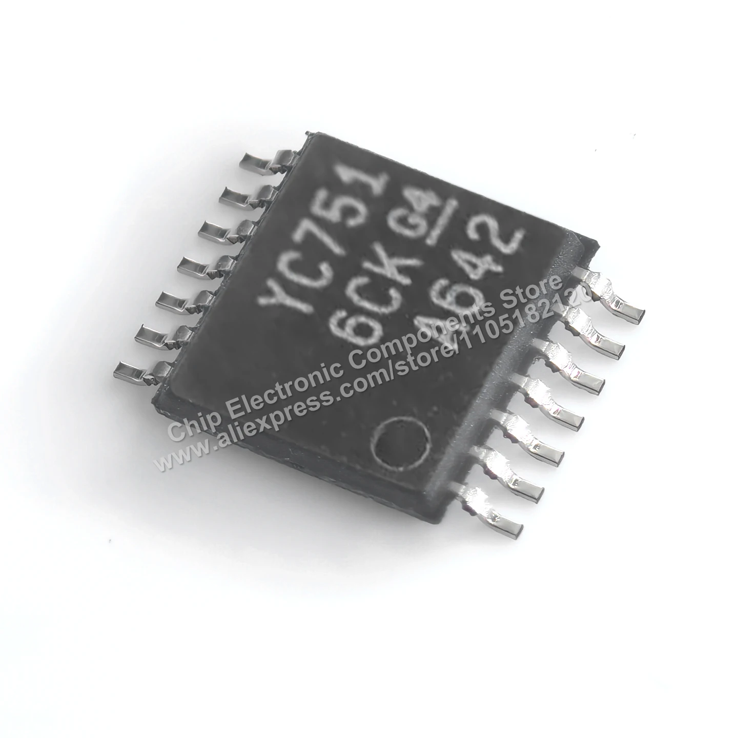 (2 PCS)Original IC TS3A4751PWR YC751 marking, 4-channel SPST analog switch chip, TSSOP-14
(2 PCS)Original IC TS3A4751PWR YC751 marking, 4-channel SPST analog switch chip, TSSOP-14