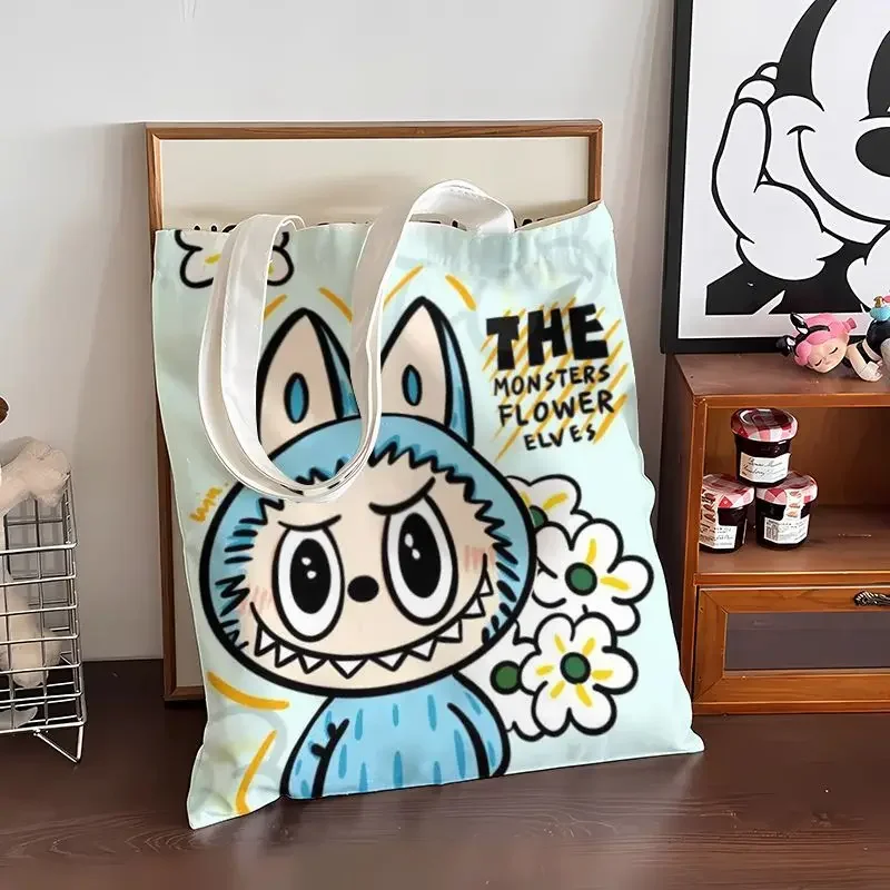 Labubu Anime Canvas Bag Female Cute MINISO Students Large Capacity Tutoring Portable Leisure Shopping Bag Kawaii Gifts Toys
Labubu Anime Canvas Bag Female Cute MINISO Students Large Capacity Tutoring Portable Leisure Shopping Bag Kawaii Gifts Toys