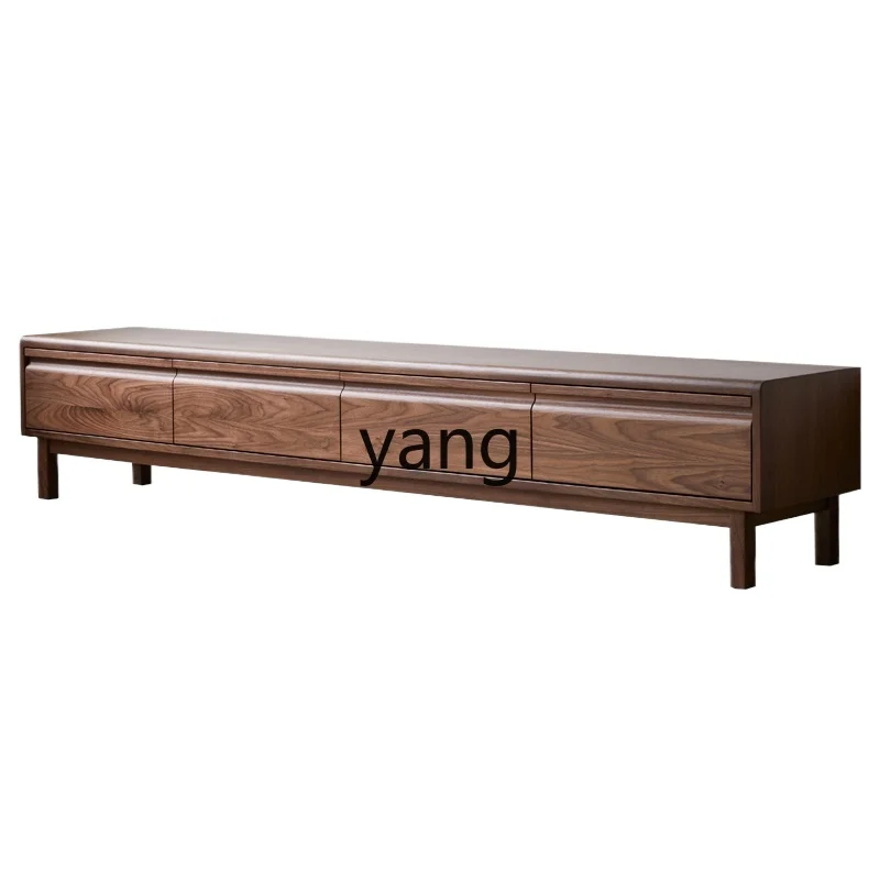 LCX Solid Wood TV Cabinet Modern Simple Black Walnut Floor Cabinet Living Room Locker
LCX Solid Wood TV Cabinet Modern Simple Black Walnut Floor Cabinet Living Room Locker