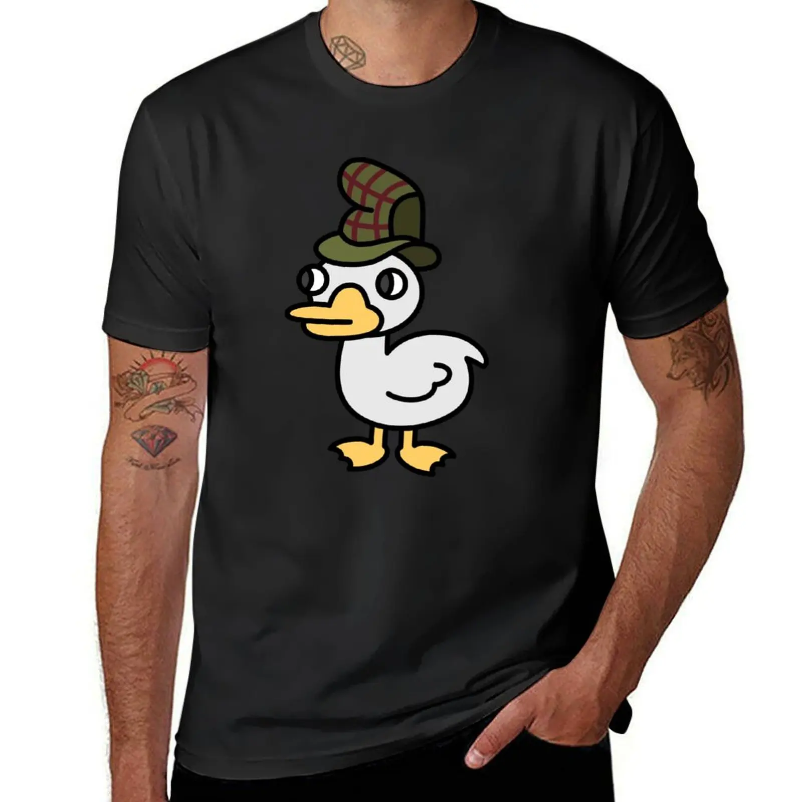 Ducktective T-Shirt vintage clothes cute tops sports fans Men's t-shirts
Ducktective T-Shirt vintage clothes cute tops sports fans Men's t-shirts