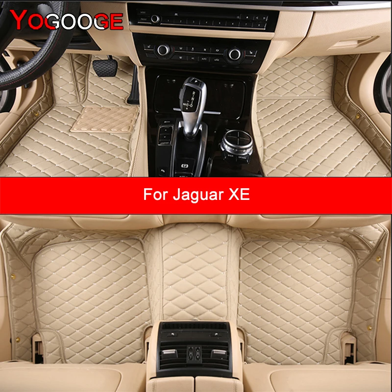 YOGOOGE Custom Car Floor Mats For Jaguar XE Auto Carpets Foot Coche Accessorie
YOGOOGE Custom Car Floor Mats For Jaguar XE Auto Carpets Foot Coche Accessorie