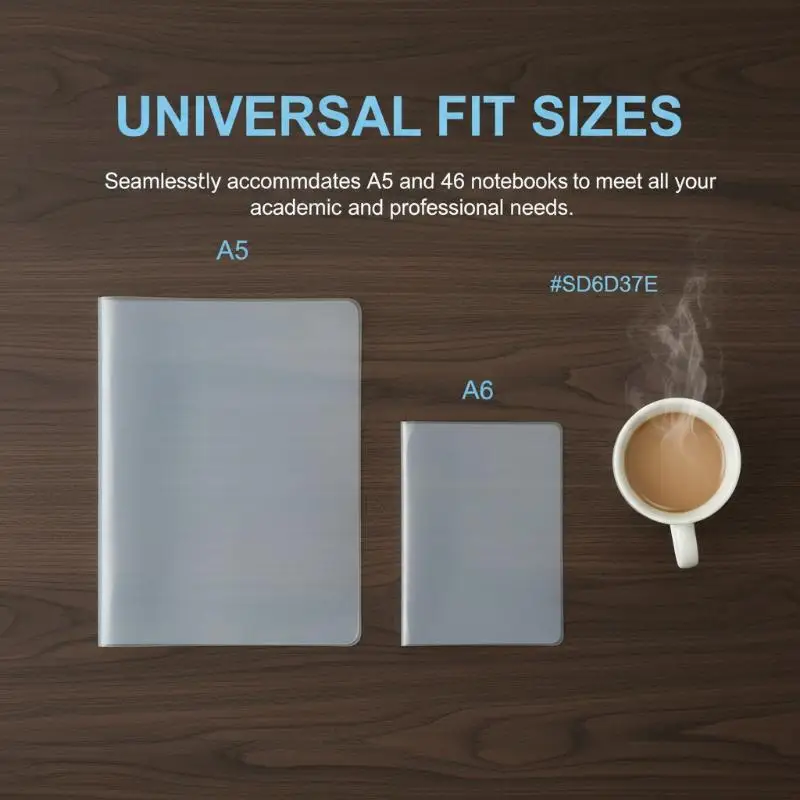 2Pcs Waterproof PVC Transparent Protective Sleeve For A6 A5 Notebook Journal Planner Book Diary Protect Cover Office Supplies
2Pcs Waterproof PVC Transparent Protective Sleeve For A6 A5 Notebook Journal Planner Book Diary Protect Cover Office Supplies