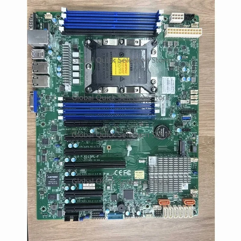 Server Motherboard For Single-channel Server C621 3647 Dual Gigabit Ethernet Port M.2 IPMI X11SPL-F
Server Motherboard For Single-channel Server C621 3647 Dual Gigabit Ethernet Port M.2 IPMI X11SPL-F