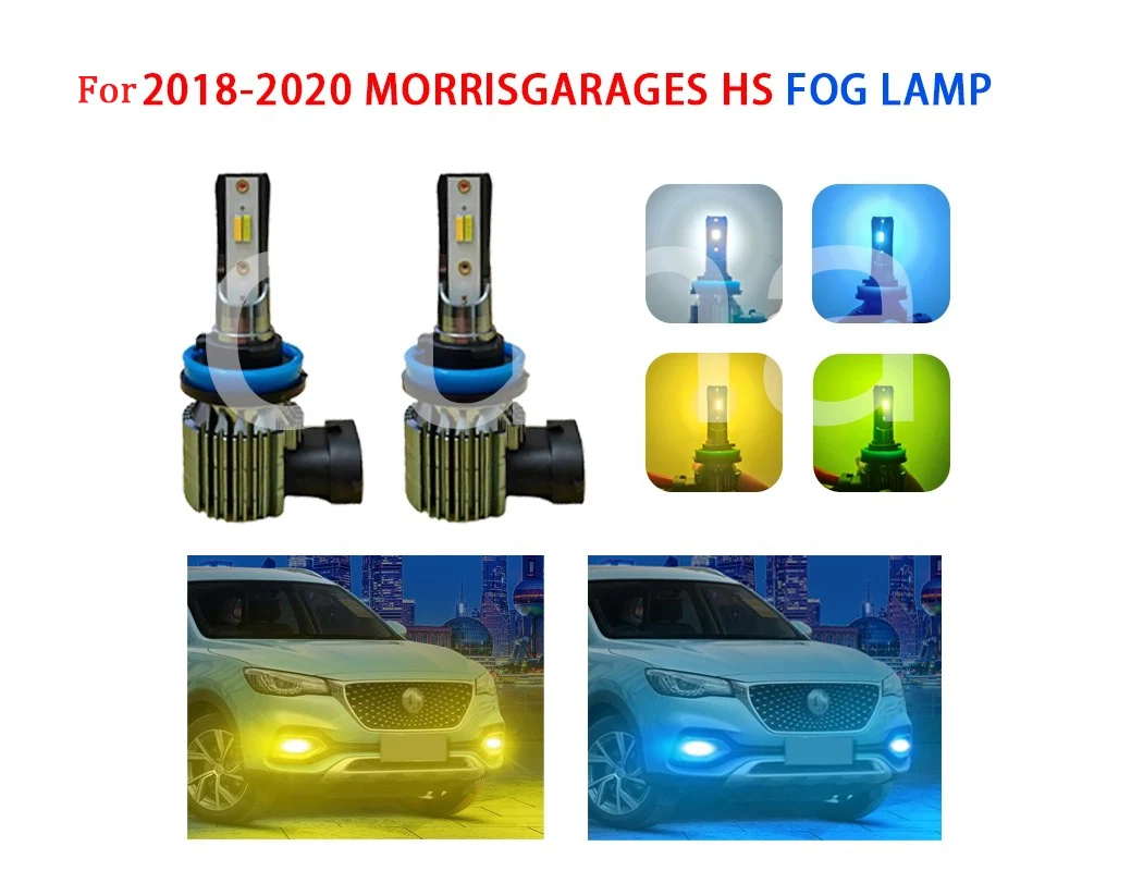 2pcs H11 fog lights suitable For MorrisGarages HS 2018-2020 super bright fog lights H11 LED front fog lights gold light/white
2pcs H11 fog lights suitable For MorrisGarages HS 2018-2020 super bright fog lights H11 LED front fog lights gold light/white