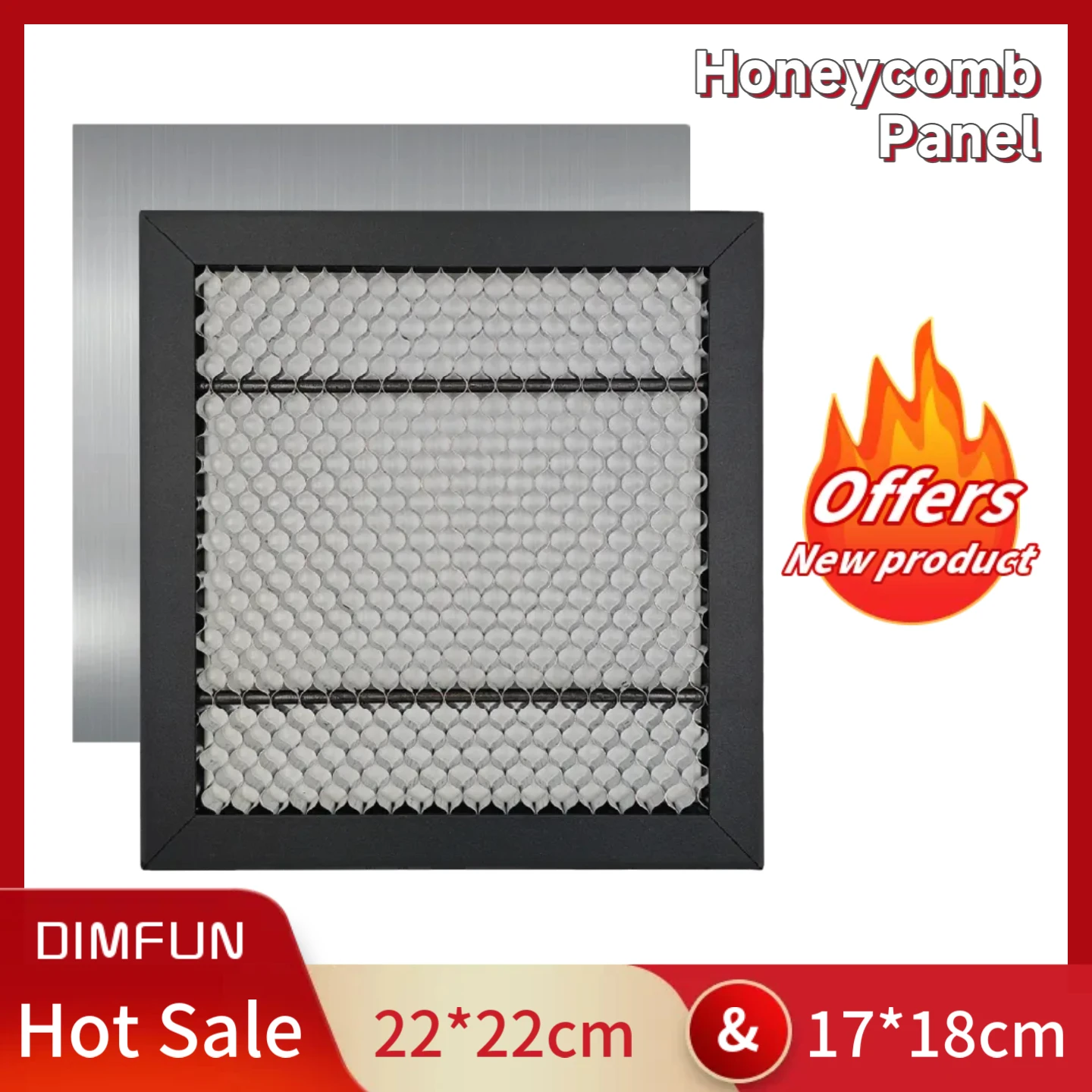 DIMIFUN сотовая кровать, верстак, панель, универсальная пластина с защитой рабочего стола и рассеиванием тепла, подходящая для лазерной гравировки
DIMIFUN сотовая кровать, верстак, панель, универсальная пластина с защитой рабочего стола и рассеиванием тепла, подходящая для лазерной гравировки