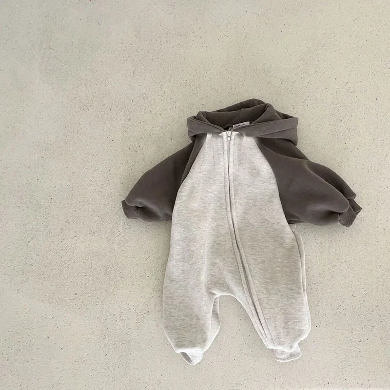 Korean Newborn Baby Jumpsuit 2025 Spring and Autumn Pure Cotton Hooded Boy's One Piece Clothes Casual Climbing Clothes
Korean Newborn Baby Jumpsuit 2025 Spring and Autumn Pure Cotton Hooded Boy's One Piece Clothes Casual Climbing Clothes
