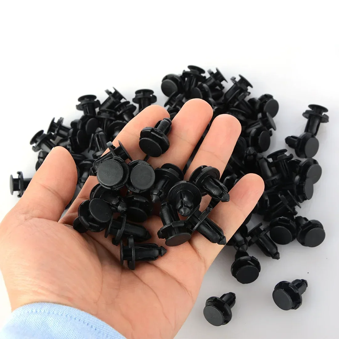 100Pcs Plastic Auto Fastener Clips for Car Body Push Pin Rivet Door Trim Panel Retainer Fit 7mm/7.2mm/7.5mm/8mm/9mm Hole
100Pcs Plastic Auto Fastener Clips for Car Body Push Pin Rivet Door Trim Panel Retainer Fit 7mm/7.2mm/7.5mm/8mm/9mm Hole