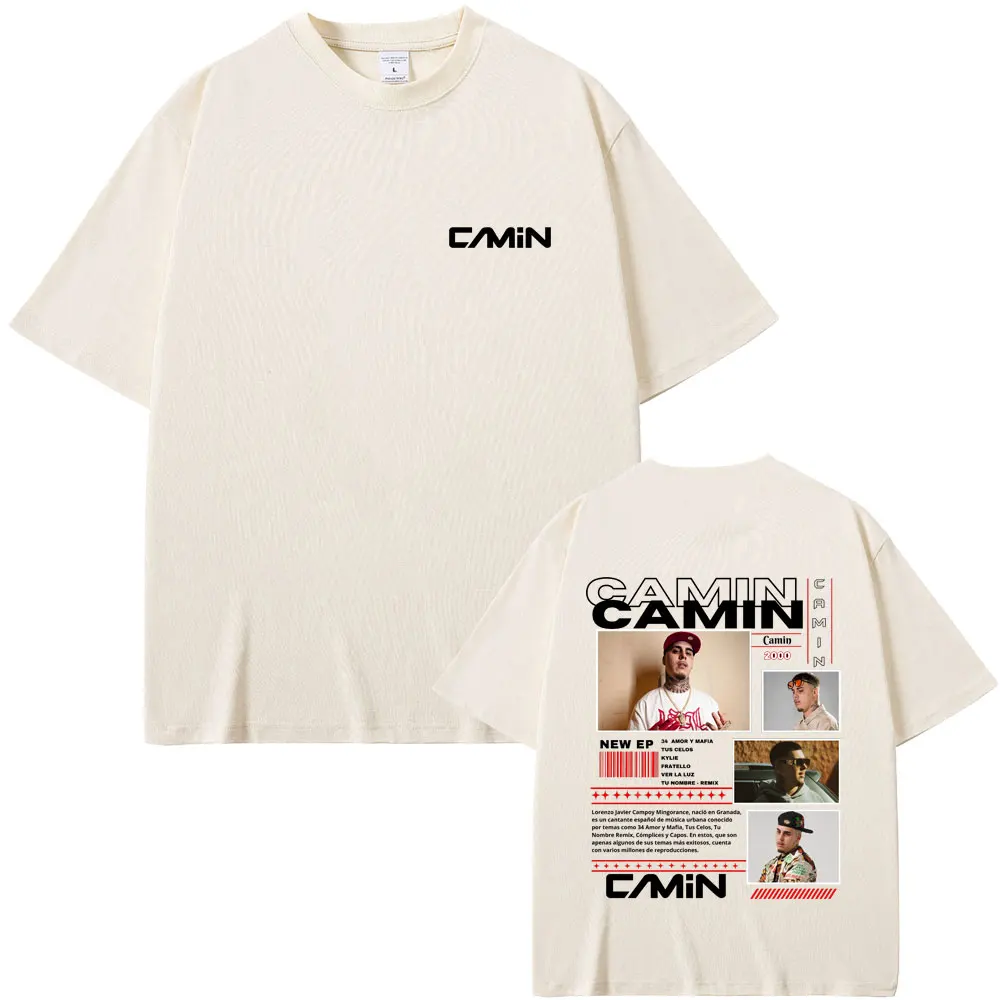 Rapper Camin Tour 2025 T Shirt Men Women Hip Hop Fashion Short Sleeve T-shirts Men's Oversized 100% Cotton T-shirt Streetwear
Rapper Camin Tour 2025 T Shirt Men Women Hip Hop Fashion Short Sleeve T-shirts Men's Oversized 100% Cotton T-shirt Streetwear