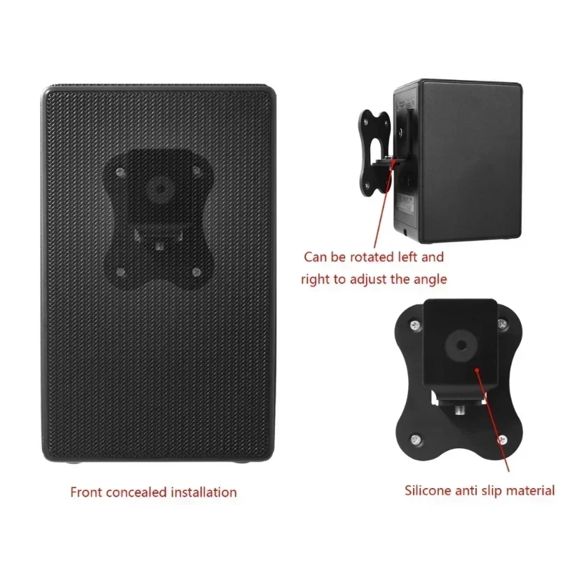 Speaker Wall Mount For SWA-9500S/XZ Speaker Brackets Swivel-Left and Right Speaker Holder Bracket Screw Mounting
Speaker Wall Mount For SWA-9500S/XZ Speaker Brackets Swivel-Left and Right Speaker Holder Bracket Screw Mounting
