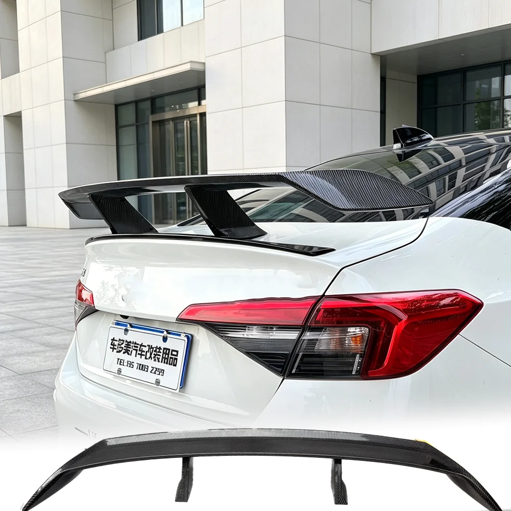 For Honda's tenth generation Civic and eleventh generation sedan a universal true carbon brazed tail fin and rear trunk spoiler
For Honda's tenth generation Civic and eleventh generation sedan a universal true carbon brazed tail fin and rear trunk spoiler