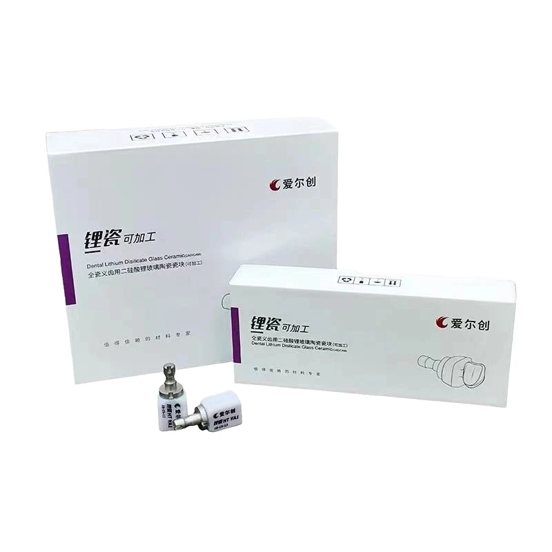 5Pcs Upcera Dental Lithium Disilicate Glass Ceramic C14 Aesthetic CAD/CAM Dental Glass Ceramic Blocks 20Colors for Dental Lab
5Pcs Upcera Dental Lithium Disilicate Glass Ceramic C14 Aesthetic CAD/CAM Dental Glass Ceramic Blocks 20Colors for Dental Lab