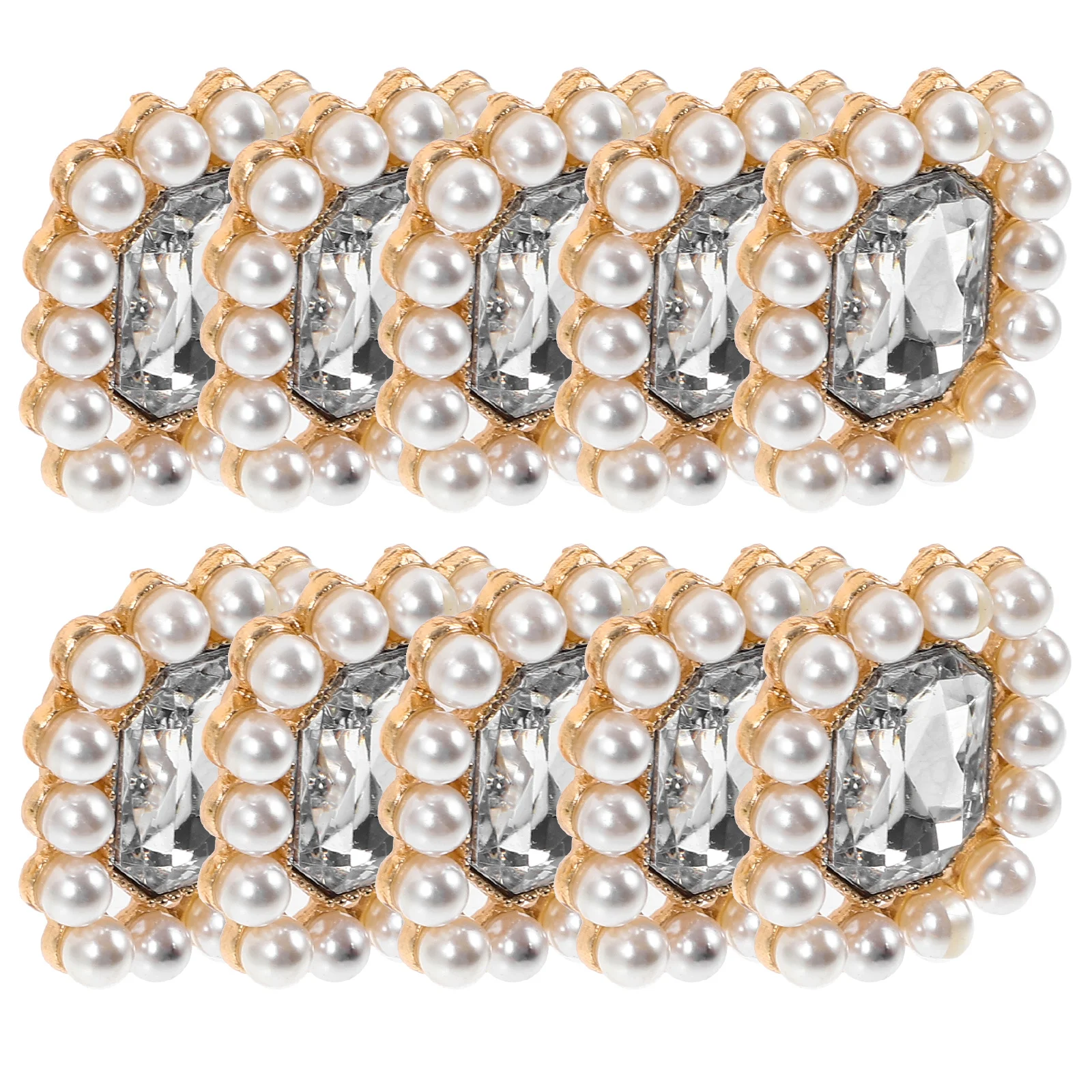 10Pcs Alloy Rhinestone Sewing Buttons Decorative Clothes Buttons Coat Dress DIY Craft Supplies Metal Sewing Button 
10Pcs Alloy Rhinestone Sewing Buttons Decorative Clothes Buttons Coat Dress DIY Craft Supplies Metal Sewing Button