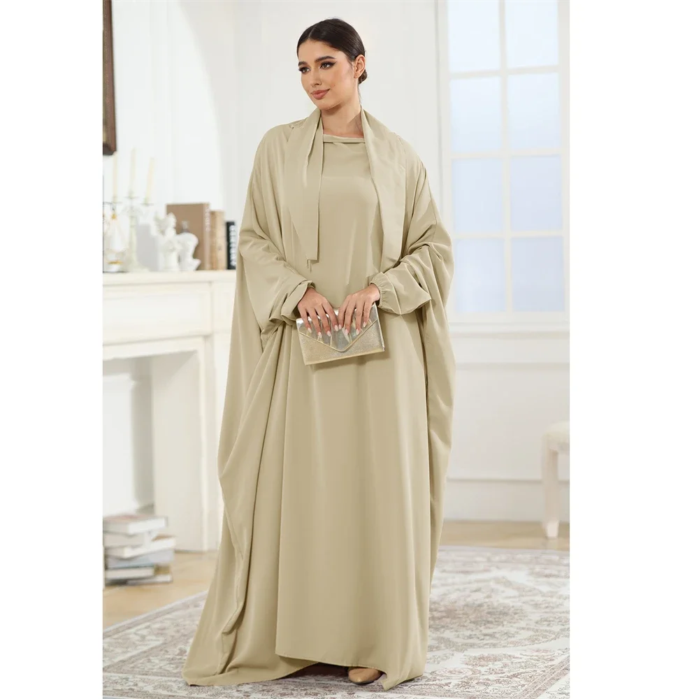 Muslim Women Prayer Garment Dress Hooded Abaya Eid Djellaba Ramadan Islam Clothing Dubai Arabic Robe Turkish Modest Kaftan Gown
Muslim Women Prayer Garment Dress Hooded Abaya Eid Djellaba Ramadan Islam Clothing Dubai Arabic Robe Turkish Modest Kaftan Gown