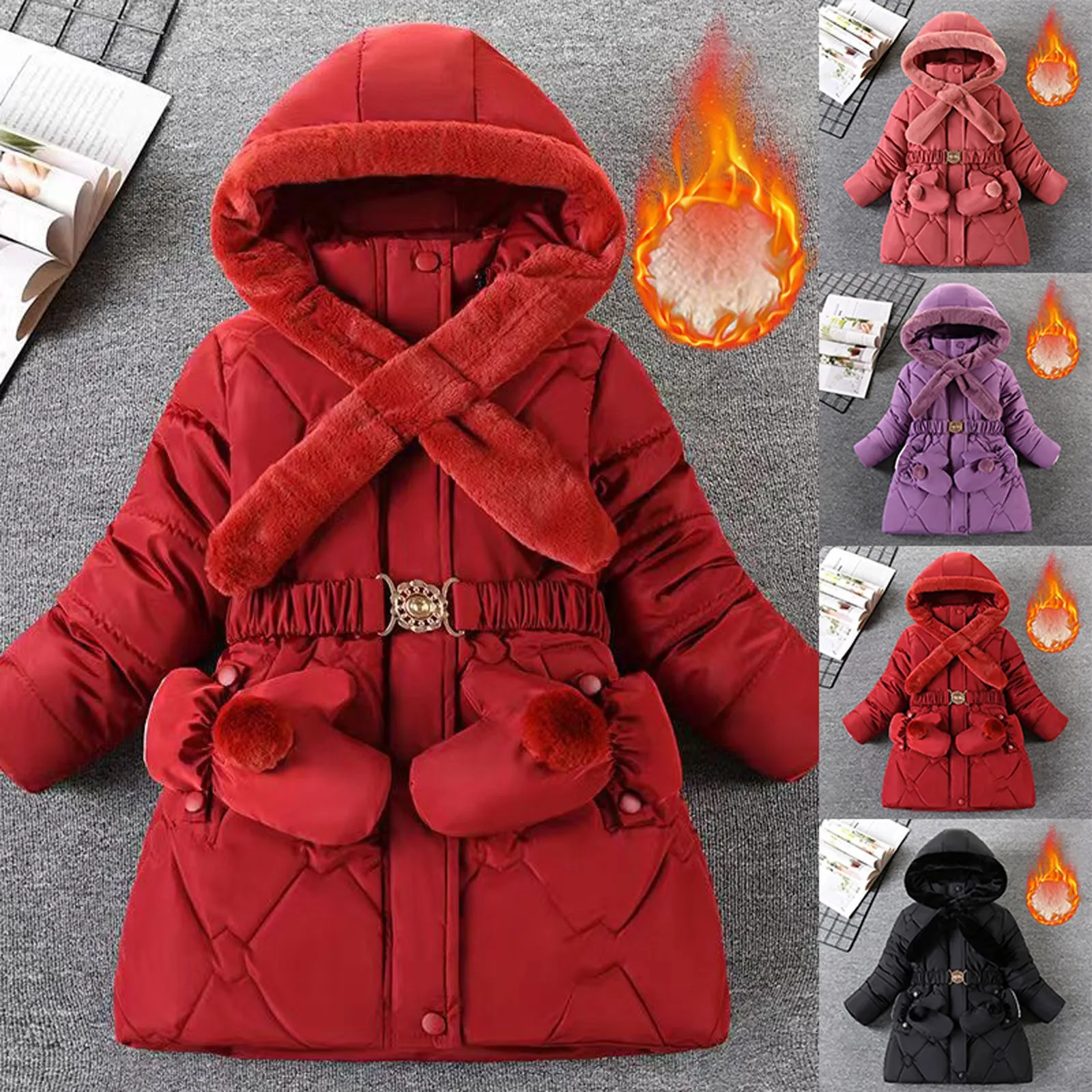 6 7 8 9 10 Years Girls Winter Down Jacket Fur Collar Keep Warm Fashion Princess Coat Hooded Zipper Girls Outerwear Kids Clothes
6 7 8 9 10 Years Girls Winter Down Jacket Fur Collar Keep Warm Fashion Princess Coat Hooded Zipper Girls Outerwear Kids Clothes