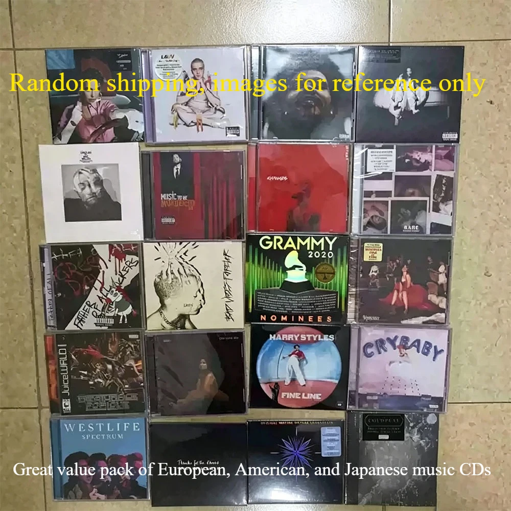CD Great Value Europe, America, and Japan Music CD Bundle with Diverse Styles, Shipped Randomly, No Repeats
CD Great Value Europe, America, and Japan Music CD Bundle with Diverse Styles, Shipped Randomly, No Repeats