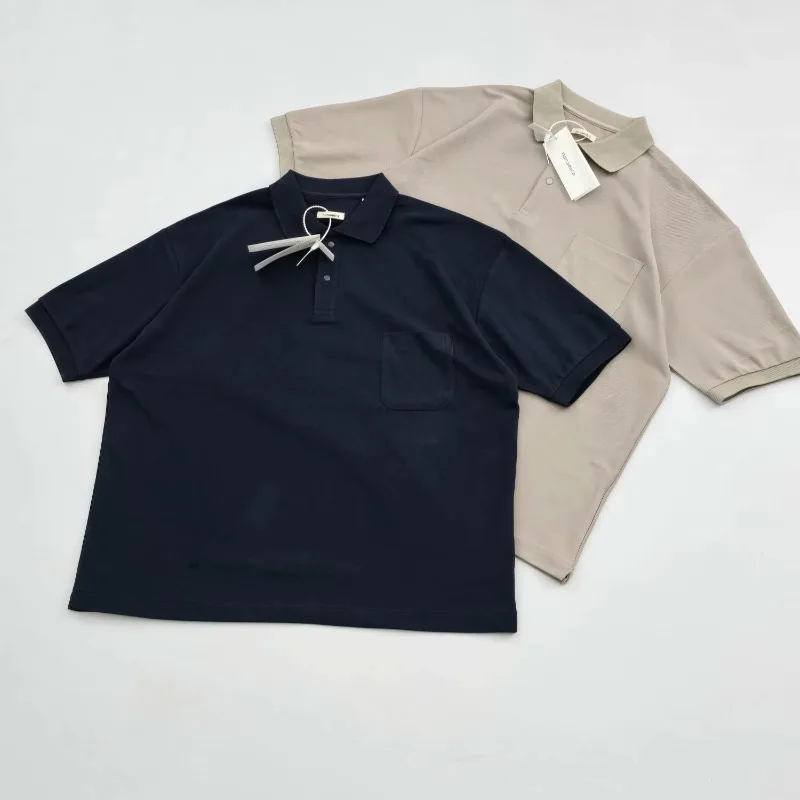 Japanese Nanamica Pockets Polo Shirt Label Solid T Shirt Men Women High Quality Casual Short Sleeve Office Commuter Clothes Tops
Japanese Nanamica Pockets Polo Shirt Label Solid T Shirt Men Women High Quality Casual Short Sleeve Office Commuter Clothes Tops