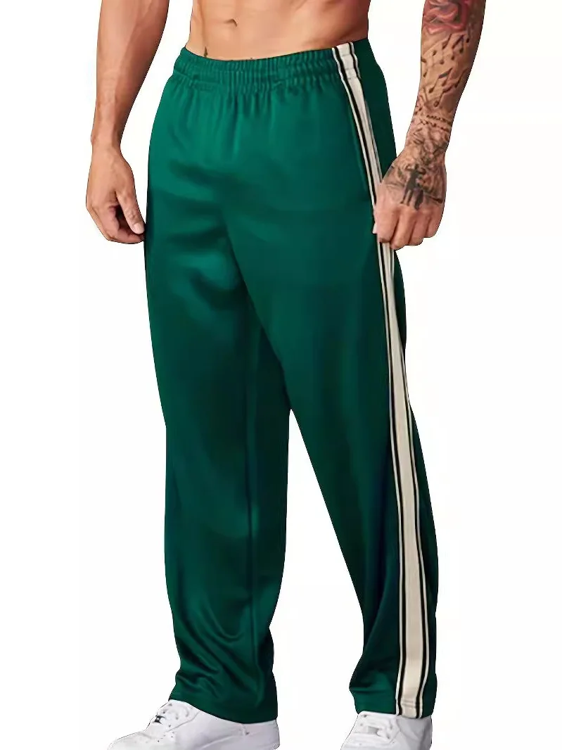 Faionable Мужские спортивные повседневные брюки Fitn Брюки для бега Прямые спортивные брюки из полиэфирного волокна со средней талией
Faionable Мужские спортивные повседневные брюки Fitn Брюки для бега Прямые спортивные брюки из полиэфирного волокна со средней талией