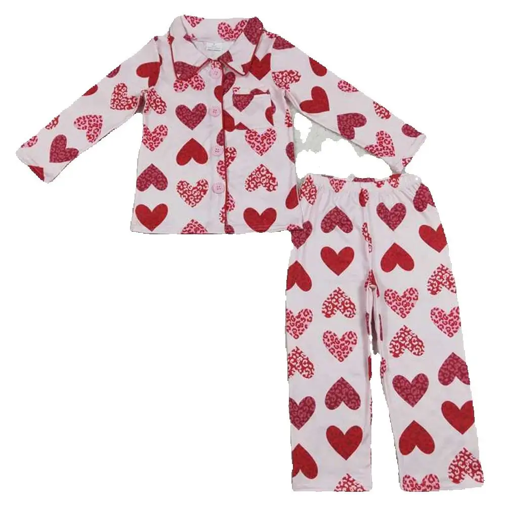 GLP1136 Baby Girls Valentines Pink Red Hearts Buttons Shirts Pants Pajamas Clothes Sets
GLP1136 Baby Girls Valentines Pink Red Hearts Buttons Shirts Pants Pajamas Clothes Sets