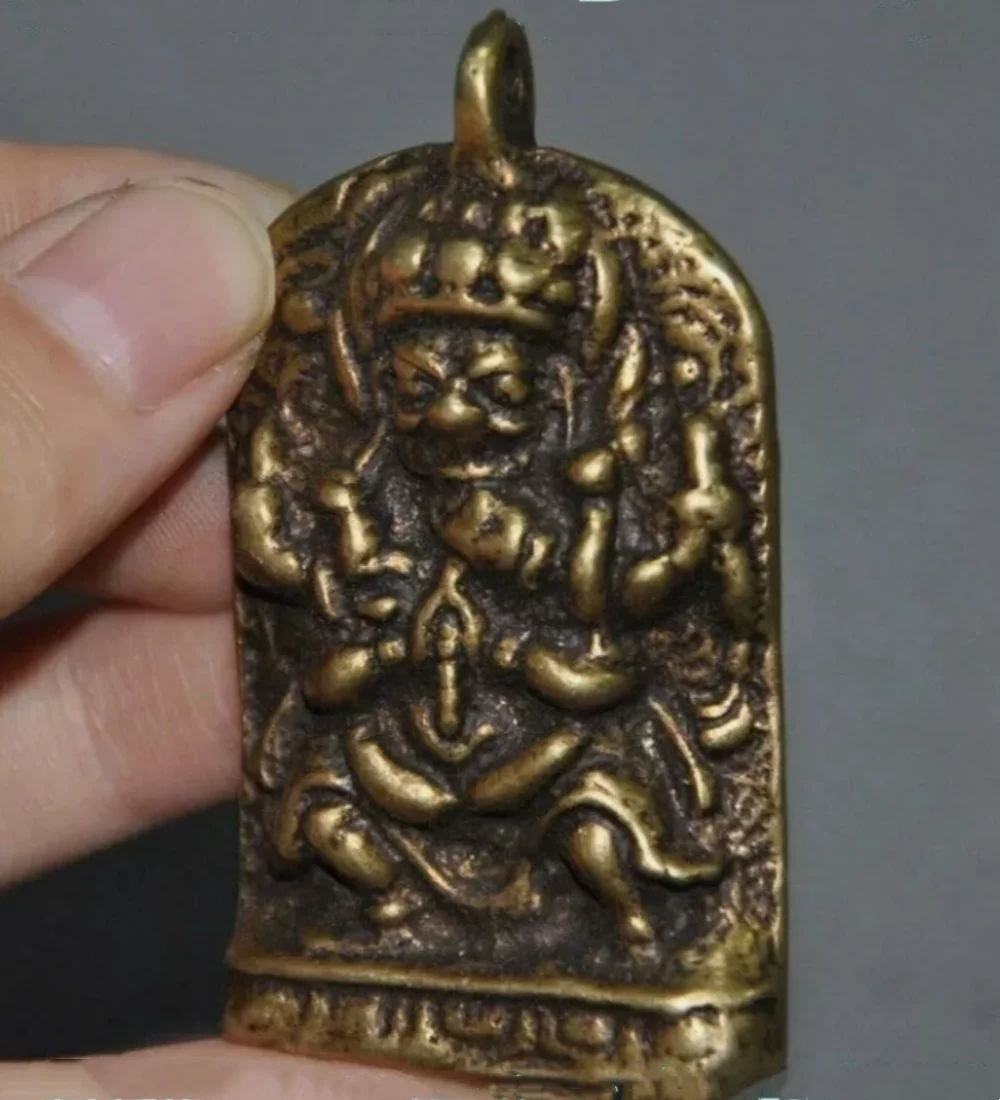 2.2" Tibetan Bronze 4 arms chenrezig Goddess Tara Kwan-yin Buddha Statue
2.2" Tibetan Bronze 4 arms chenrezig Goddess Tara Kwan-yin Buddha Statue