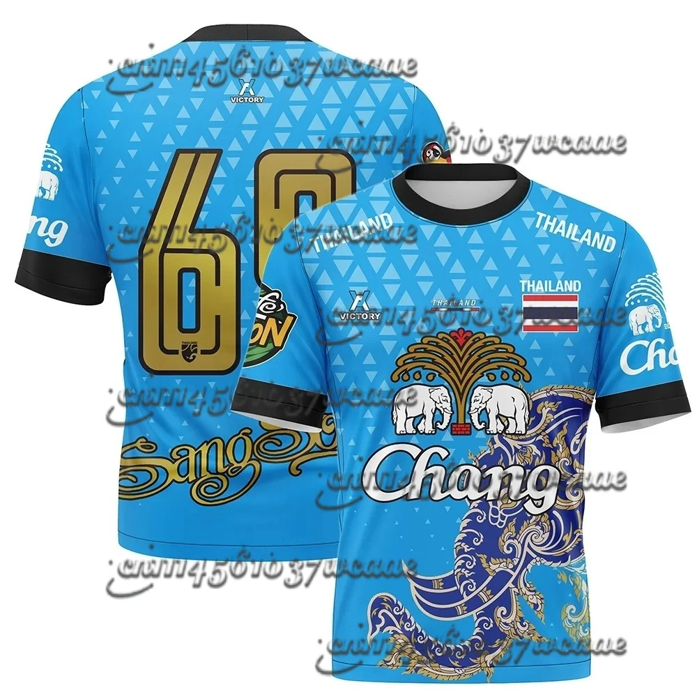 Thailand Chang Elephant Short Sleeve Summer Street T-Shirt for Men High Quality Oversized Breathable T Shirt for FamilyMatching
Thailand Chang Elephant Short Sleeve Summer Street T-Shirt for Men High Quality Oversized Breathable T Shirt for FamilyMatching