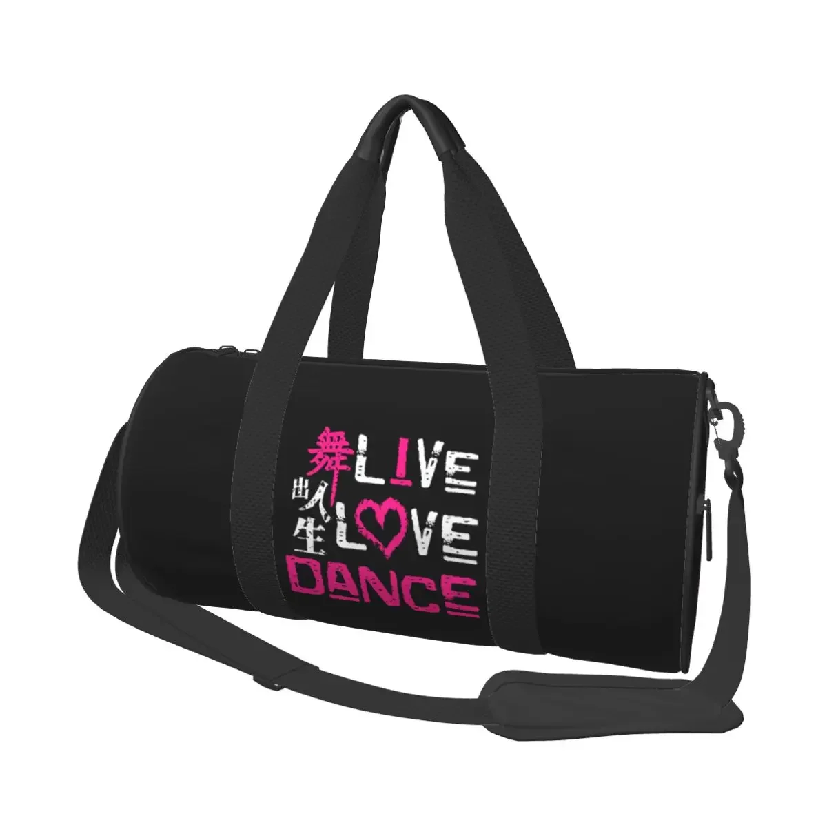 Live Love Dance Characters Sports Bags Fun Kawaii Luggage Gym Bag with Shoes Vintage Handbags Couple Custom Oxford Fitness Bag
Live Love Dance Characters Sports Bags Fun Kawaii Luggage Gym Bag with Shoes Vintage Handbags Couple Custom Oxford Fitness Bag