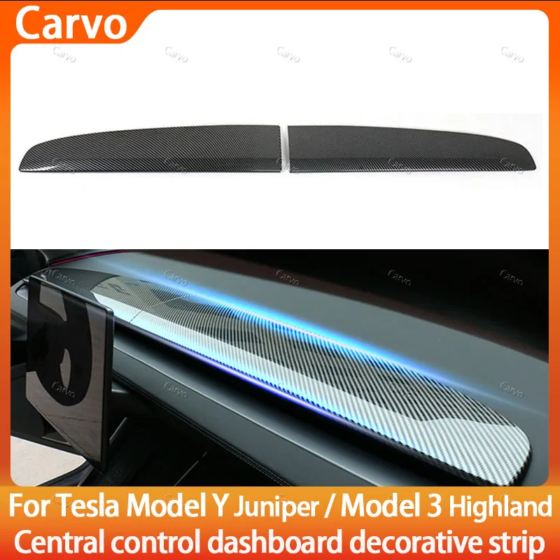 AntiScratch&WearResistant Decorative Strip for Tesla ModelY Juniper & Model3 Highland Instrument Panel Protection Odorless ABS
AntiScratch&WearResistant Decorative Strip for Tesla ModelY Juniper & Model3 Highland Instrument Panel Protection Odorless ABS