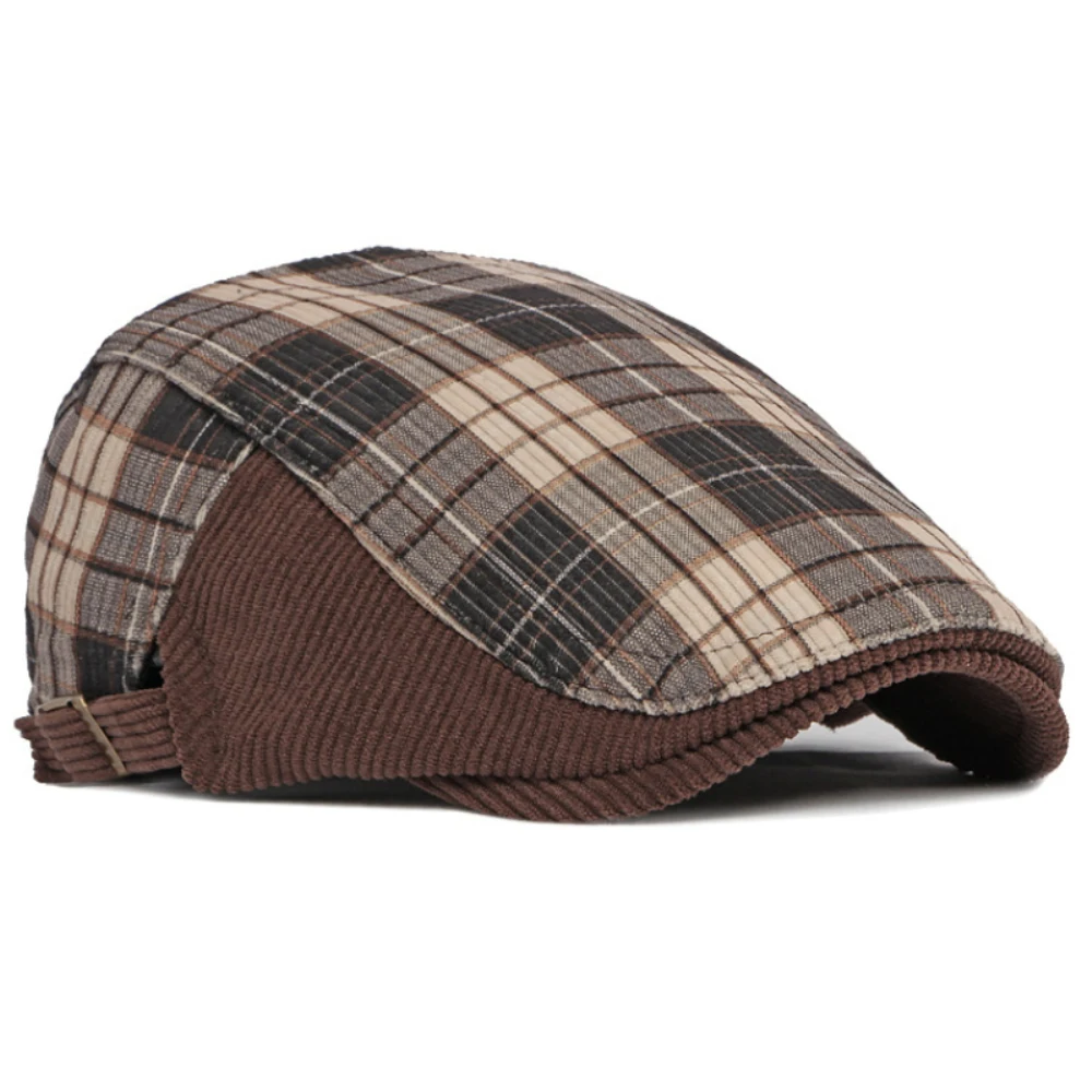 MZ4089 Beret Cap Men Women Spring Autumn Hat Retro Plaid Artist Painter Beret Hat Adjustable Ivy Flat Cap Male Female Beret Caps
MZ4089 Beret Cap Men Women Spring Autumn Hat Retro Plaid Artist Painter Beret Hat Adjustable Ivy Flat Cap Male Female Beret Caps
