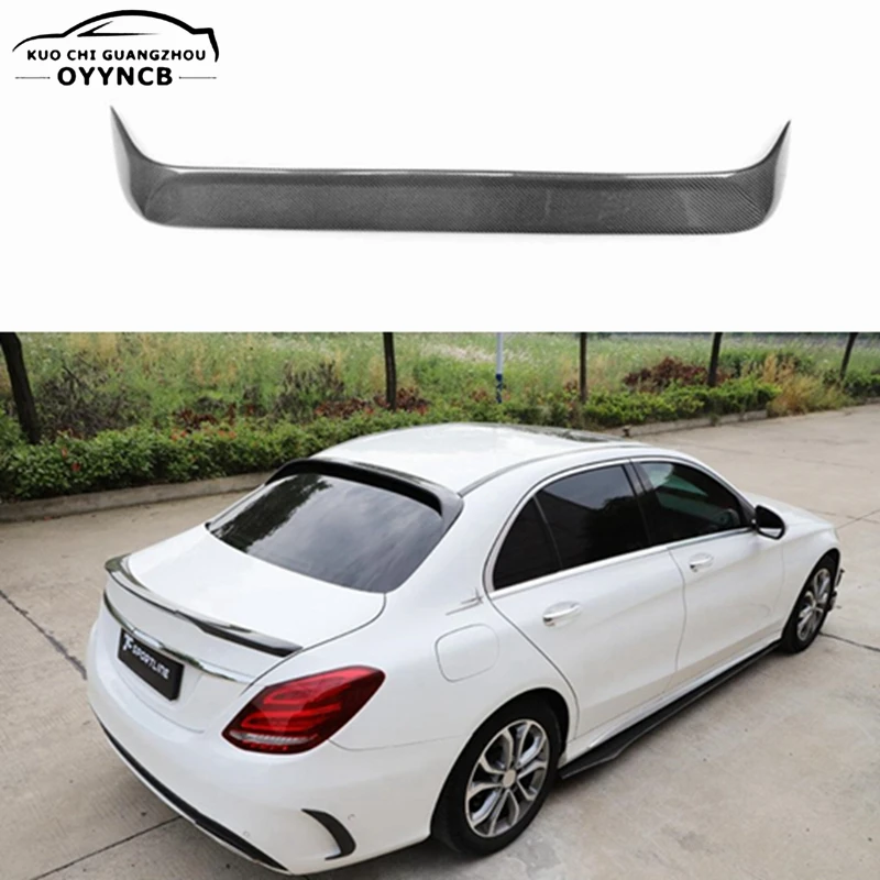 Carbon Fiber roof spoiler For Mercedes Benz W205 C Class Sedan 4 Door 2015-2017 C63 AMG C200 C250 C180
Carbon Fiber roof spoiler For Mercedes Benz W205 C Class Sedan 4 Door 2015-2017 C63 AMG C200 C250 C180