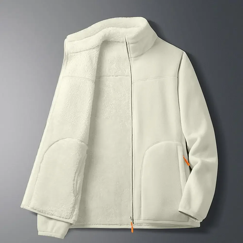 New Men Fleece Jacket Pockets Thicken Polar Jackets Cold-Proof Overcoat Plus Size Women Coat Winter Windbreaker Jackets For Men
New Men Fleece Jacket Pockets Thicken Polar Jackets Cold-Proof Overcoat Plus Size Women Coat Winter Windbreaker Jackets For Men