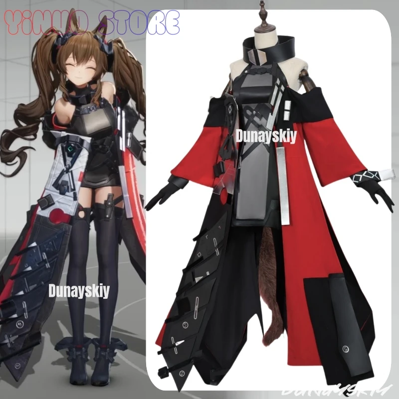 Game Arknights Angelina Gilberta Cosplay Costume Roleplay Outfit Woman Carnival Dress Hallowen Play Role Clothes Clothing
Game Arknights Angelina Gilberta Cosplay Costume Roleplay Outfit Woman Carnival Dress Hallowen Play Role Clothes Clothing