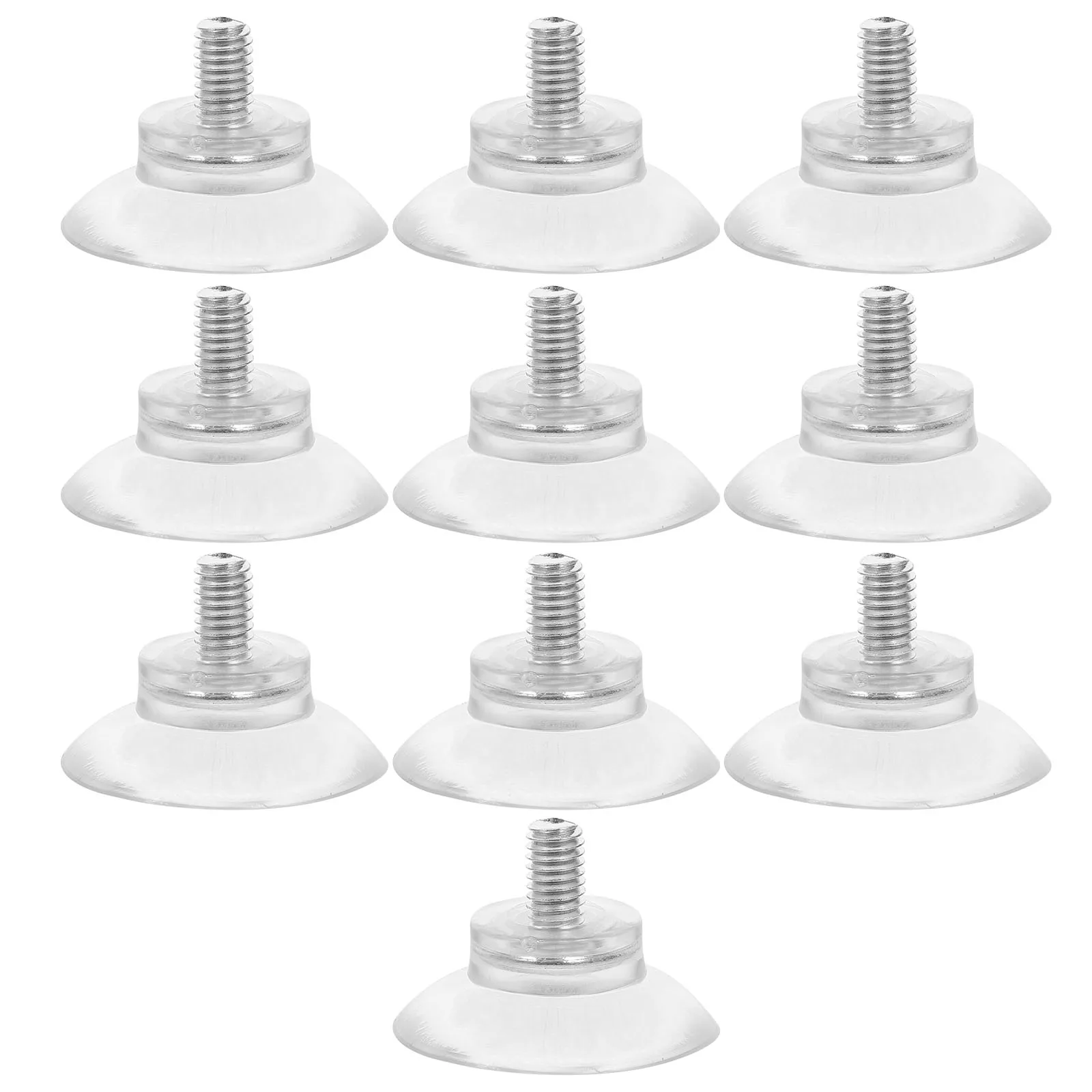 10pcs Suction Transparent PVC with Screws Threaded Suction Cup Hooks For Windows Rods for Table Walls Hooks Hardware
10pcs Suction Transparent PVC with Screws Threaded Suction Cup Hooks For Windows Rods for Table Walls Hooks Hardware