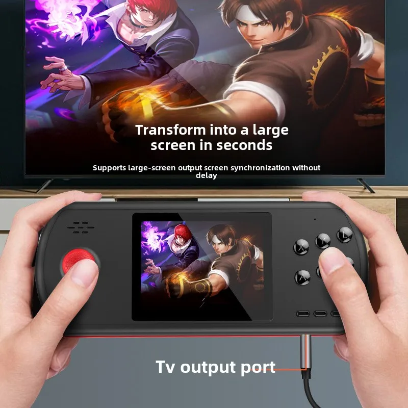 D22 Handheld 16-bit Horizontal Screen Portable Game Console High-performance 3D Joystick Support NES/GBA/MD/SFC/MAME Simulator
D22 Handheld 16-bit Horizontal Screen Portable Game Console High-performance 3D Joystick Support NES/GBA/MD/SFC/MAME Simulator